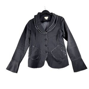 Nesh By Dar Womens Button Anthropologie Jacket Sz L Large